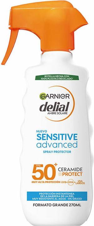 Actual product image Garnier Sensitive Advanced (Sun spray, SPF 50+, 270 ml)