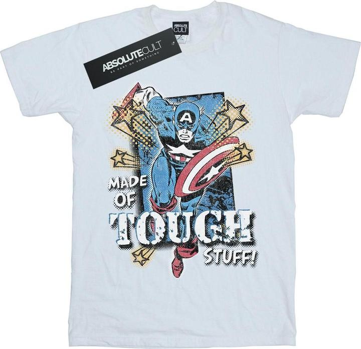 Produktbild Captain America Made Of Tough Stuff TShirt (S)