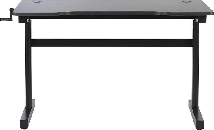 Actual product image Beliani Gaming table black 120 x 60 cm RGB LED lighting manually adjustable DURBIN