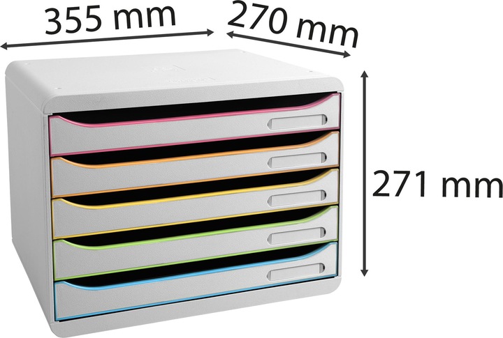 Produktbild Exacompta Stapelbare Boxen (A4+)