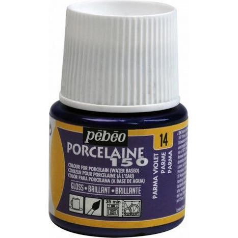 Pebeo, Künstlerfarbe + Bastelfarbe, Porcelaine 165 (parma, 45 ml)