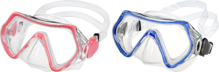 Splash & Fun Masque de plongée Junior 6+, 2 couleurs, silicone