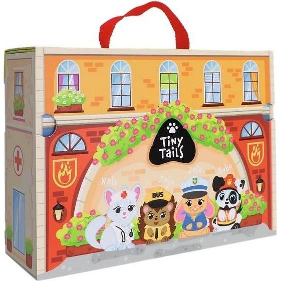 Trefl Holzspielzeug - Magnetbox City (14 Teile) (61816 TREFL)