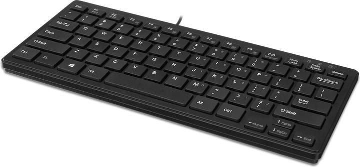 Image du produit Adesso Slim Touch Mini Keyboard USB QWERTY layout (ING. Int., Filaire)