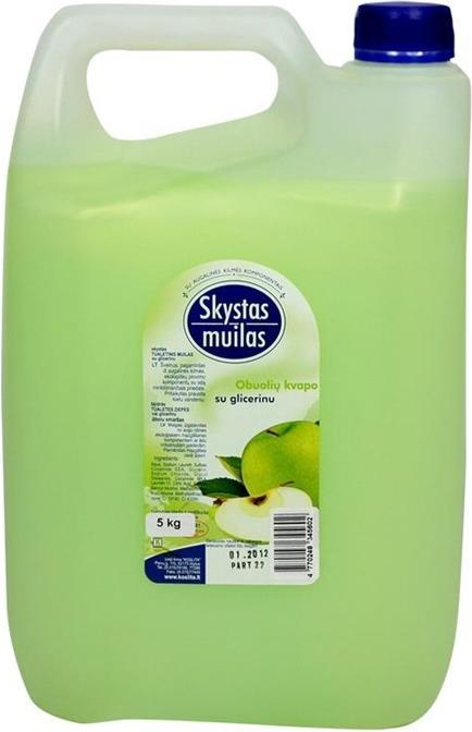 Actual product image No Name LIQUID SOAP APPLE WITH GLIC 5L (5.17KG)