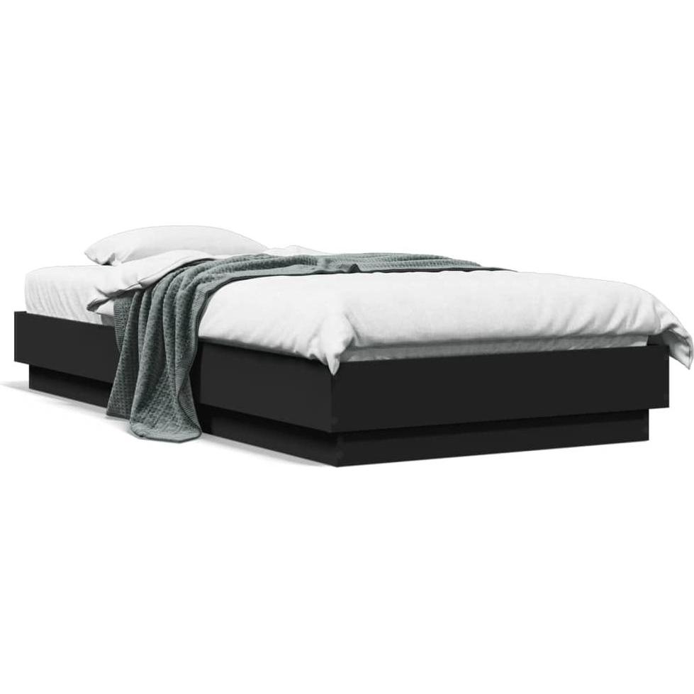 VidaXL, Bett, Bettgestell mit LED (75 x 190 cm)