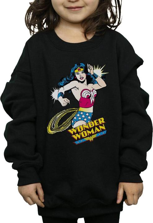 Produktbild Wonder Woman Lasso Sweatshirt Mädchen (140, 146)