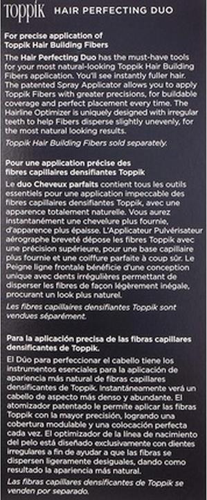 Actual product image Toppik Hair Perfecting Duo