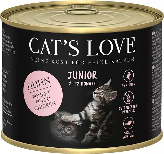 Produktbild Cat's Love Junior Huhn (Junior, 1 Stk., 200 g)