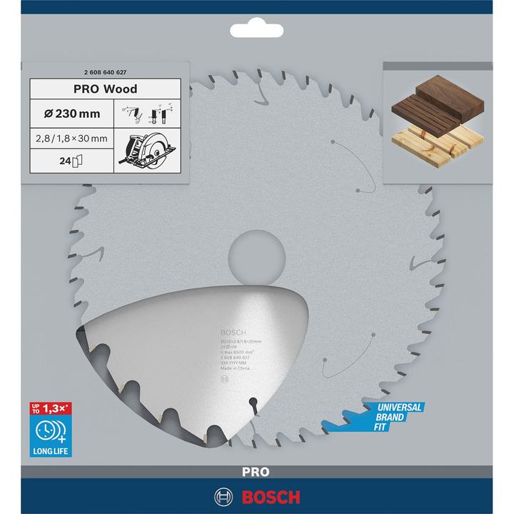 Productafbeelding Bosch Professional Zubehör Cirkelzaagblad Optiline Wood