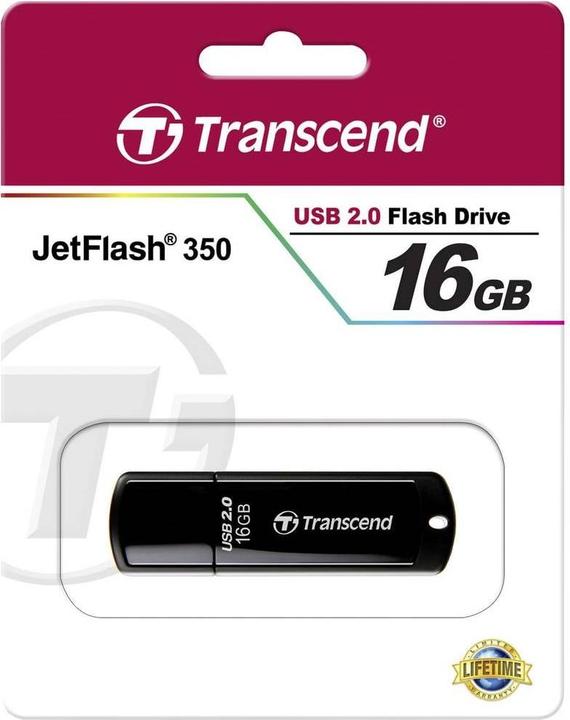 Immagine prodotto Transcend TC JetFlash 350 (16 GB, USB-A)