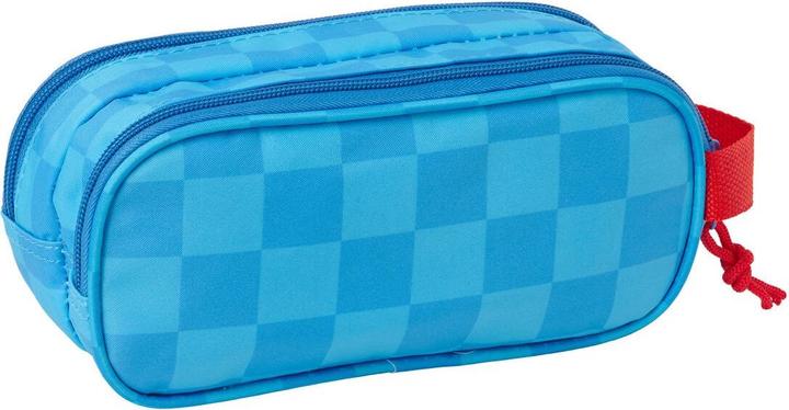 Actual product image Mickey Mouse Club House Zweifaches Mehrzweck-Etui Mickey Mouse Clubhouse Blau 21 x 8 x 6 cm 3D