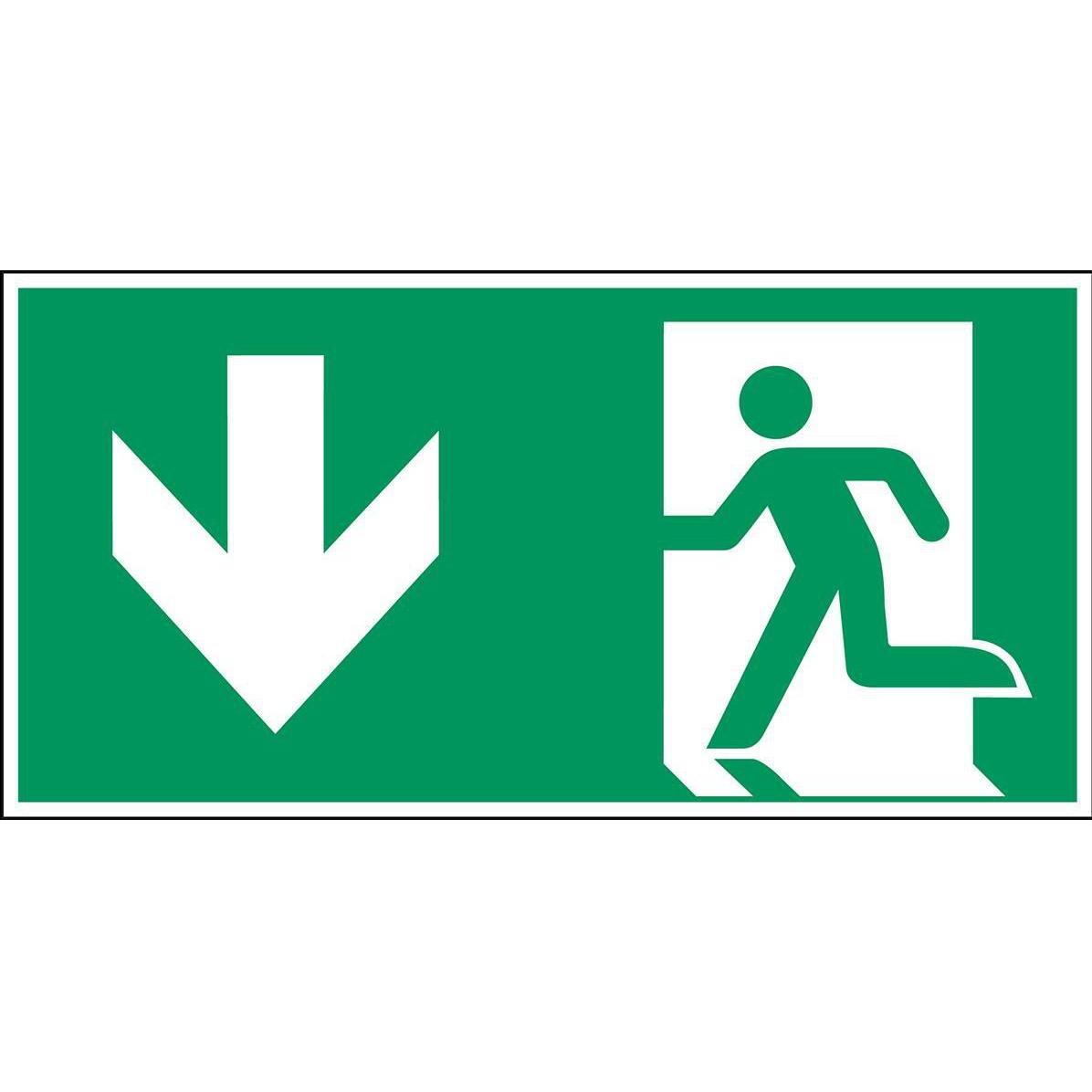 Brady, Etiketten, Emergency Exit (left)- Safety