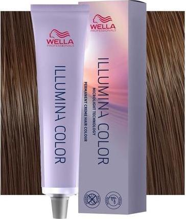 Produktbild Wella Haarfarben Illumina Color Nr. 6/37 Dunkelblond Gold-Braun / 60 ml (6, 37 Dunkelblond Sandgold)