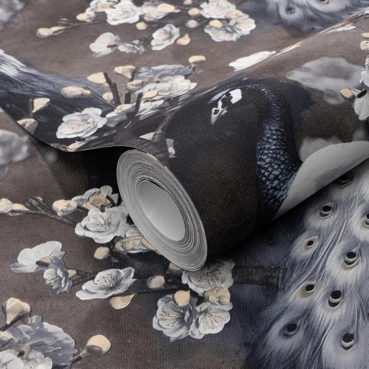 Immagine prodotto Erismann Play Of Light Pavone Vinile Carta da Parati