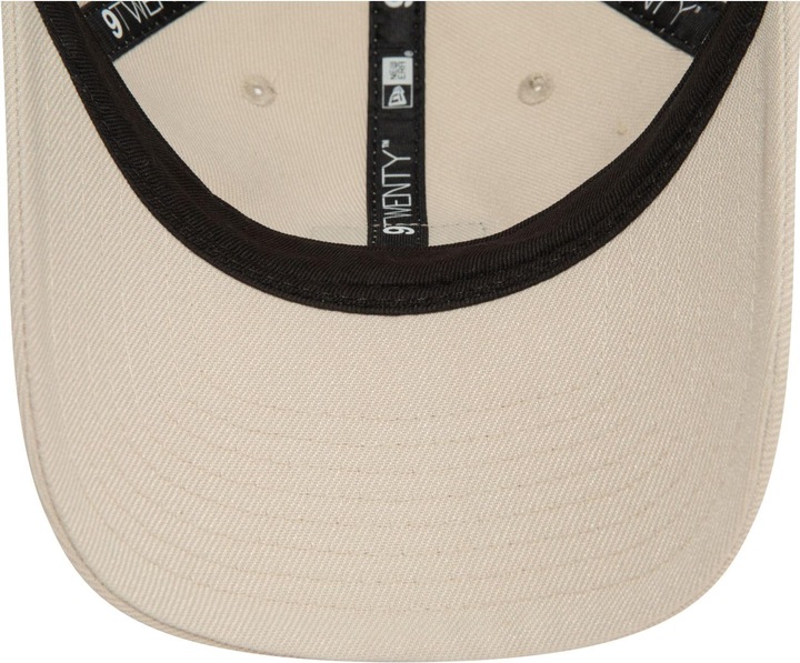 Actual product image New Era 9Twenty Strapback Cap - SILICON PATCH stone beige (One size)