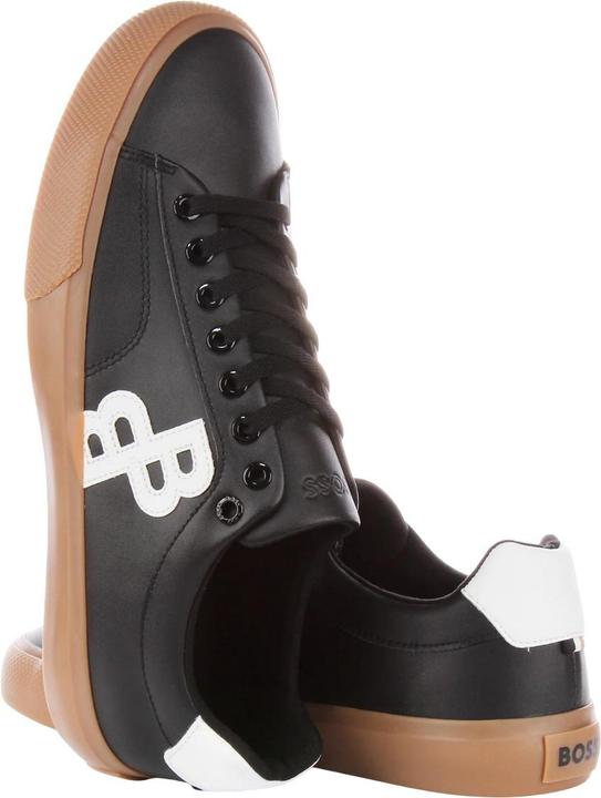Actual product image BOSS Mens Aiden Low Cut Tennis Trainers (44.5)