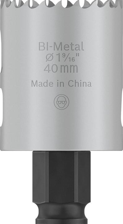 Produktbild Bosch Professional Zubehör PRO Multi Material PC Plus Lochsäge, 40 mm, 24-tlg. (40 Millimeter)