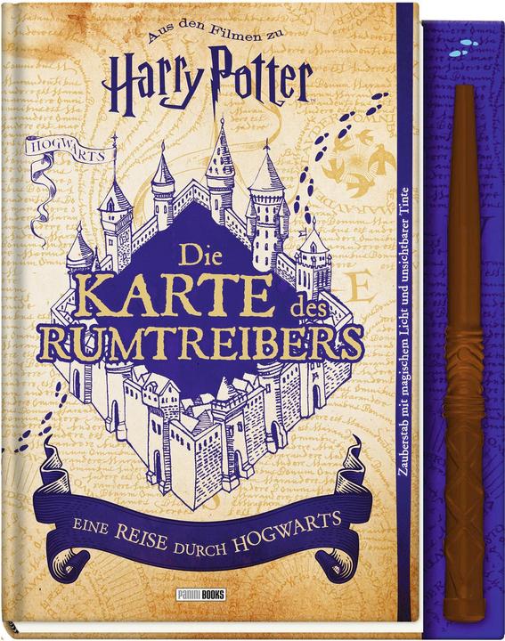 Produktbild Panini Aus den Filmen zu Harry Potter: Die Karte des Rumtreibers - Eine Reise durch Hogwarts (Deutsch, Erinn Pascal, 2018)