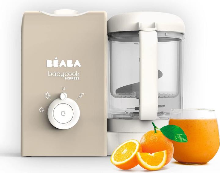 Beaba Naujiena! Babycook Express Trintuvas-Garintuvas Terre D'Argile