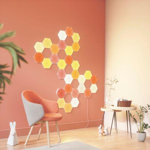 Image du produit Nanoleaf Shapes Hexagons Starter Kit (15x) (100 lm)