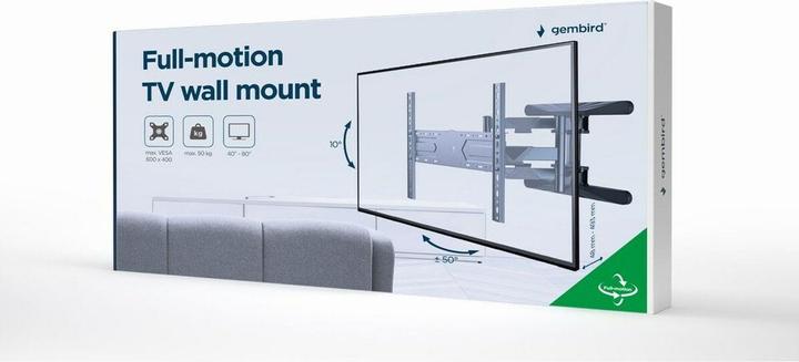 Produktbild Gembird Uchwyt ścienny do telewizora - regulowany 40-80inch do 50 kg (Wand)