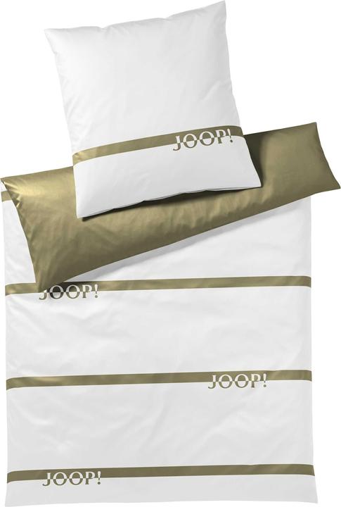 Joop! Living Reversible bedding "Logo Stripes (Bedding set, 135x200 cm (80x80 cm))