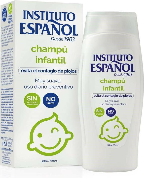 Instituto Español INFANTIL champú prevención piojos 500 ml (Liquid shampoo, 500 ml)