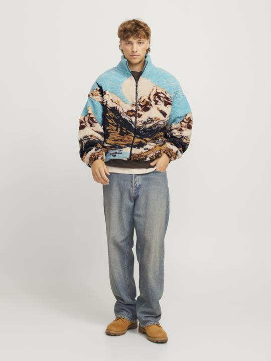 Produktbild Jack & Jones Einfarbig Fleece Sweatshirt Fleece Sweatshirt (S)