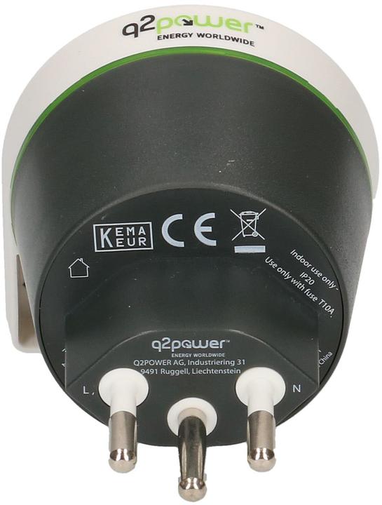 Produktbild Q2 Power Q2Power Reiseadapter