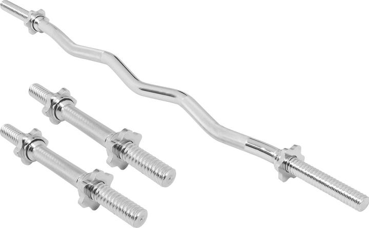 Actual product image Gorilla Sports Sz curl dumbbell set