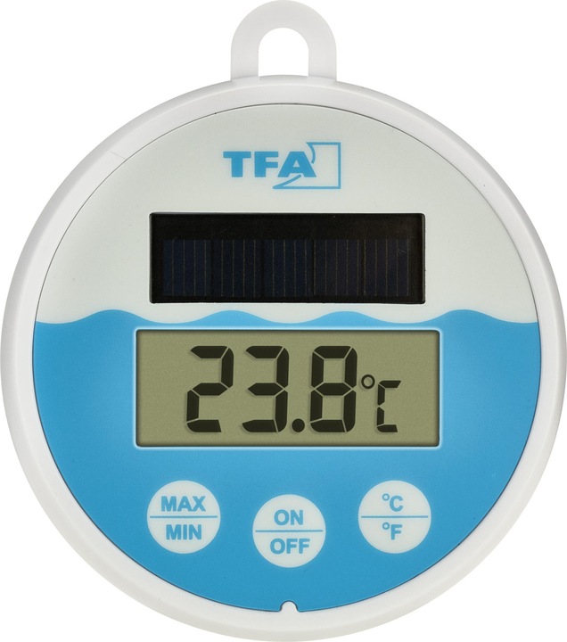 Image du produit TFA Thermomètre de piscine solaire numérique