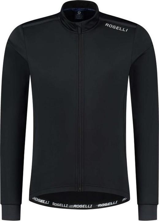 Actual product image Rogelli Core cycling jacket men - Road cycling jacket - Black (M)