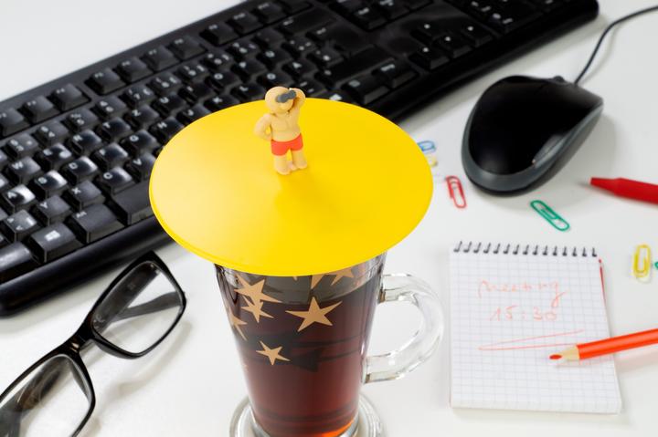 Actual product image Lurch Mein Deckel - Splash Girls - Silicone Lid (Glass cover)