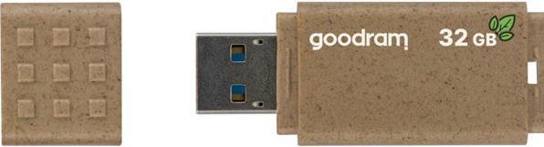 Produktbild Goodram UME3 - 32 GB - USB Typ-A - 3.0 - 60 MB/s - Kappe - Beige (32 GB, USB-A)