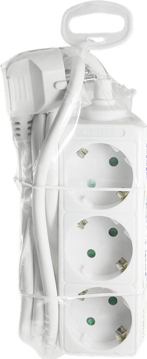 Actual product image LogiLink socket strip (3 x, CEE 7/3, 1.50 m)