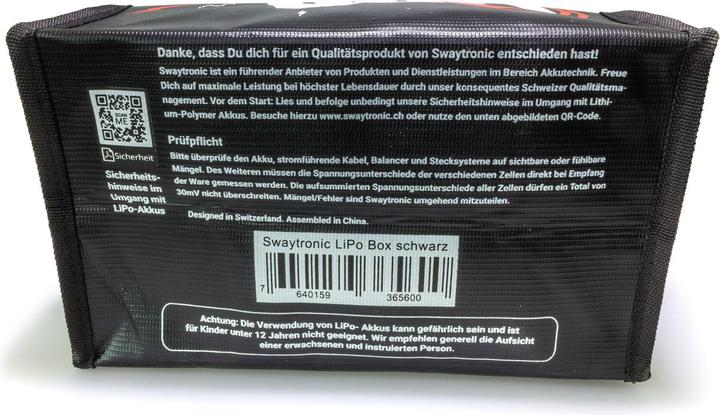Produktbild Swaytronic LiPo Box (25 cm, 15 cm)