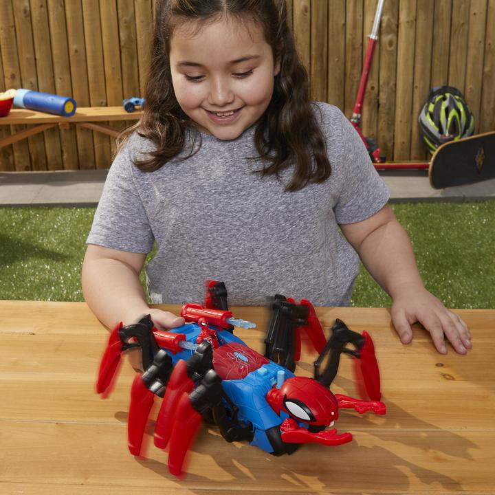 Actual product image Hasbro Spd Crawl N Blast Spider