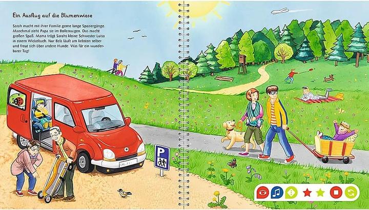 Produktbild tiptoi Mein Wörter-Bilderbuch Unterwegs (Deutsch, Katja Rau, Yvonne Follert, 2018)