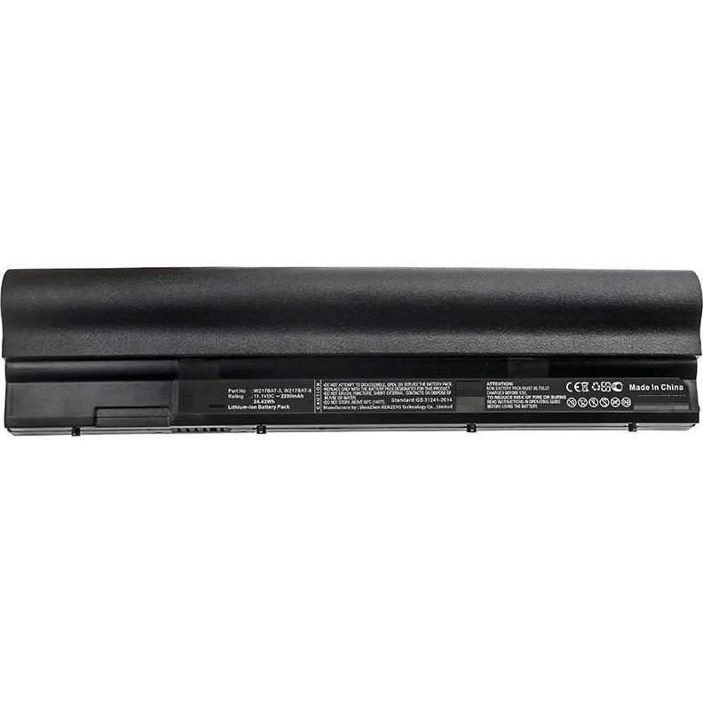 CoreParts Laptop Battery for CLEVO (2200 mAh), Notebook Akku, Schwarz