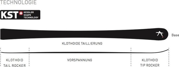 Produktbild Kessler Ski Phyton (172 cm, Mit Bindung)