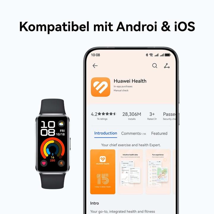 Actual product image Huawei Band 10 (43.45 mm)