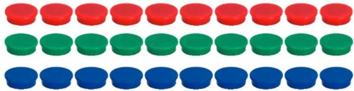 Produktbild KS Tools Magnet-Set, Ø 25mm, grün, 10er Pack