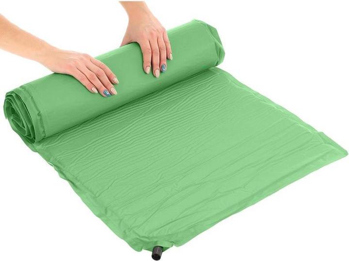 Actual product image Redcliffs Self-inflating tourist mat 180x50x2.5 cm green
