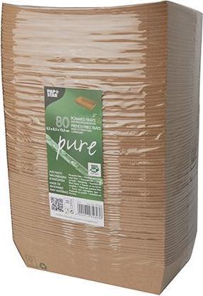 Produktbild Papstar Snacktrays "pure" "100% Fair" gross (80 x)