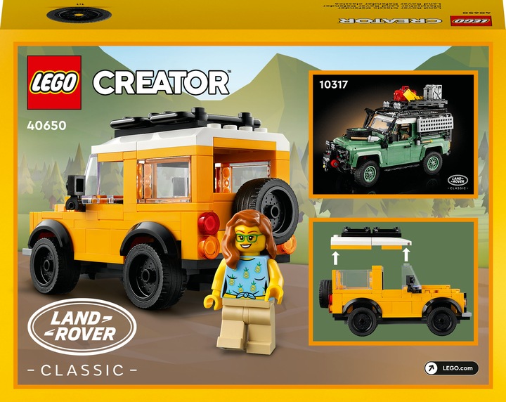 Immagine prodotto LEGO Land Rover Defender d'epoca (40650, LEGO Classic, Set LEGO rari)