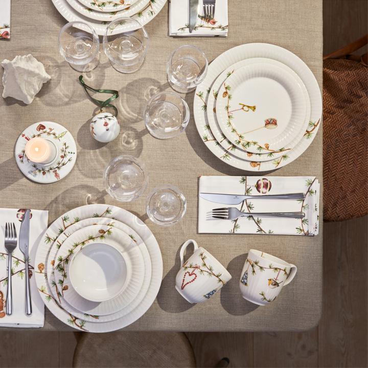 Actual product image Kähler Hammershoi Jul Christmas Fabric Napkin (4 x, 45 x 45 cm)