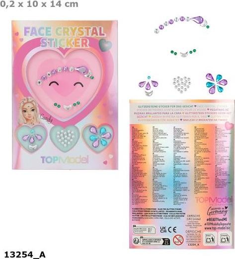 Actual product image Top Model TOPModel - Face Crystal Sticker BEAUTY and ME ( 0413254 )