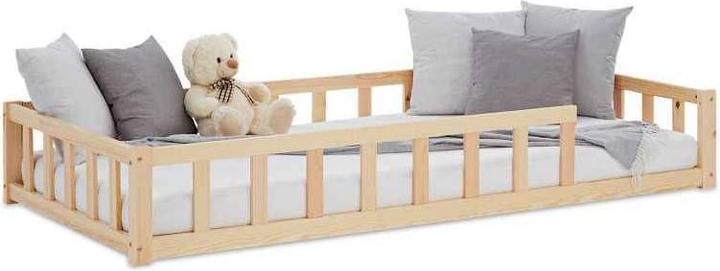 Image du produit Homestyle4u Kinderbett mit Rausfallschutz (90 x 200 cm)