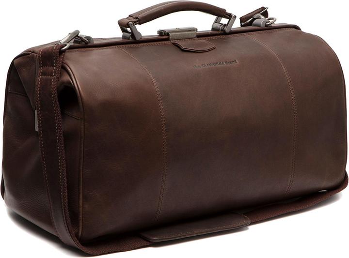 Immagine prodotto The Vegan Cow Chesterfield Marca Leren Weekendtas Bruin Texel (21 l)